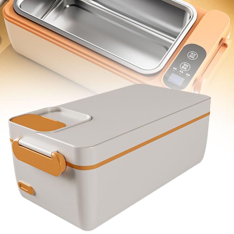  "Fiambrera eléctrica con calefacción para almorzar,autocalentable y recargable con pantalla LED"
| "Fiambrera de acero 